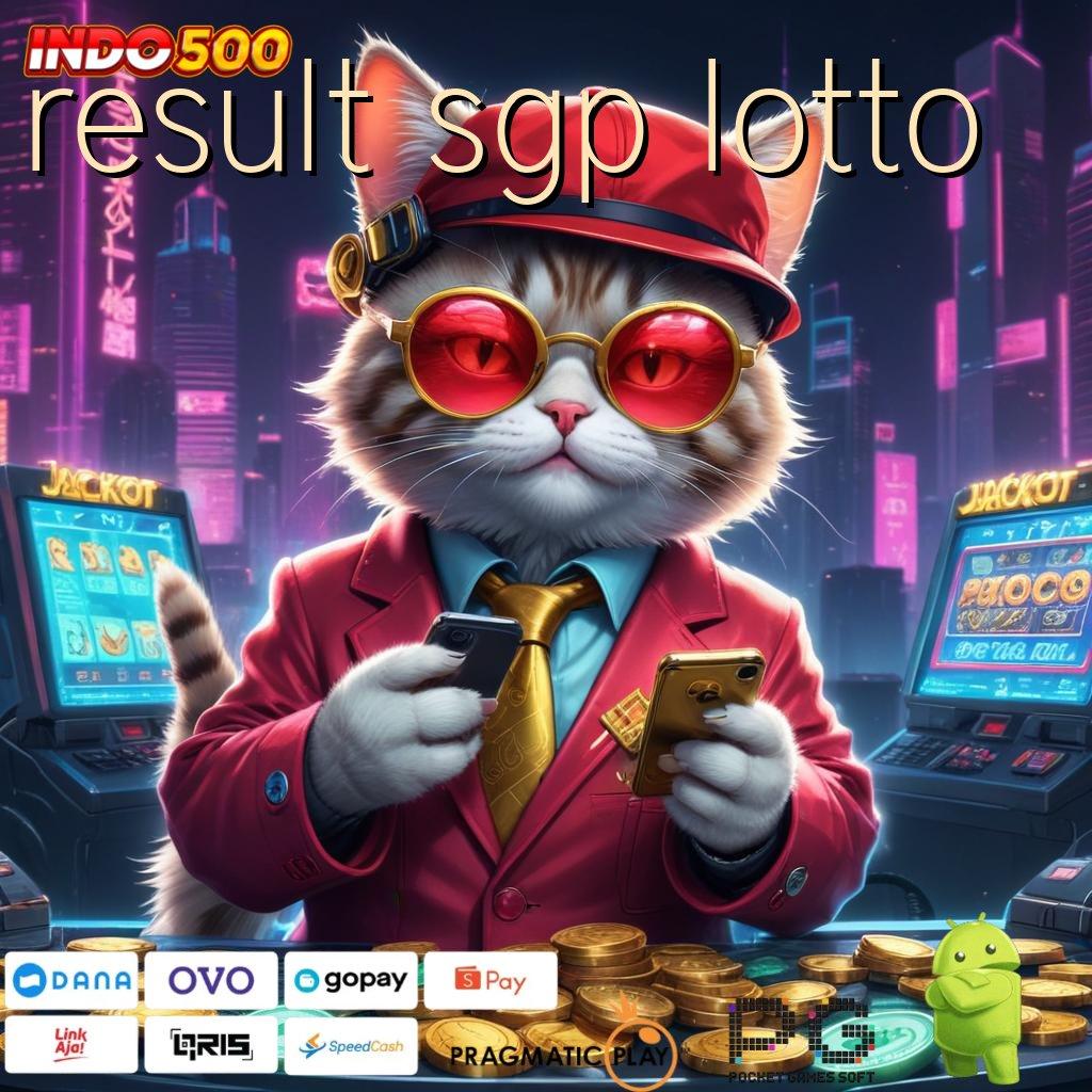 RESULT SGP LOTTO slot dana easy win terjamin