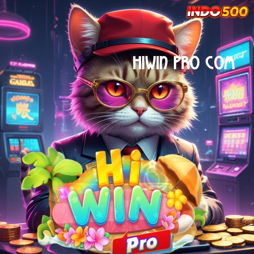 HIWIN PRO COM Konektivitas Baru untuk Keberhasilan Slot Anda