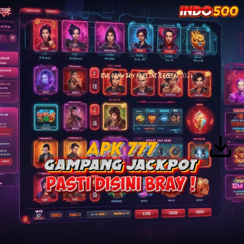 LIVE DRAW SDY HARI INI TERCEPAT 2024 ⚌ Spin Auto Dengan Sistem Scatter Paling Stabil