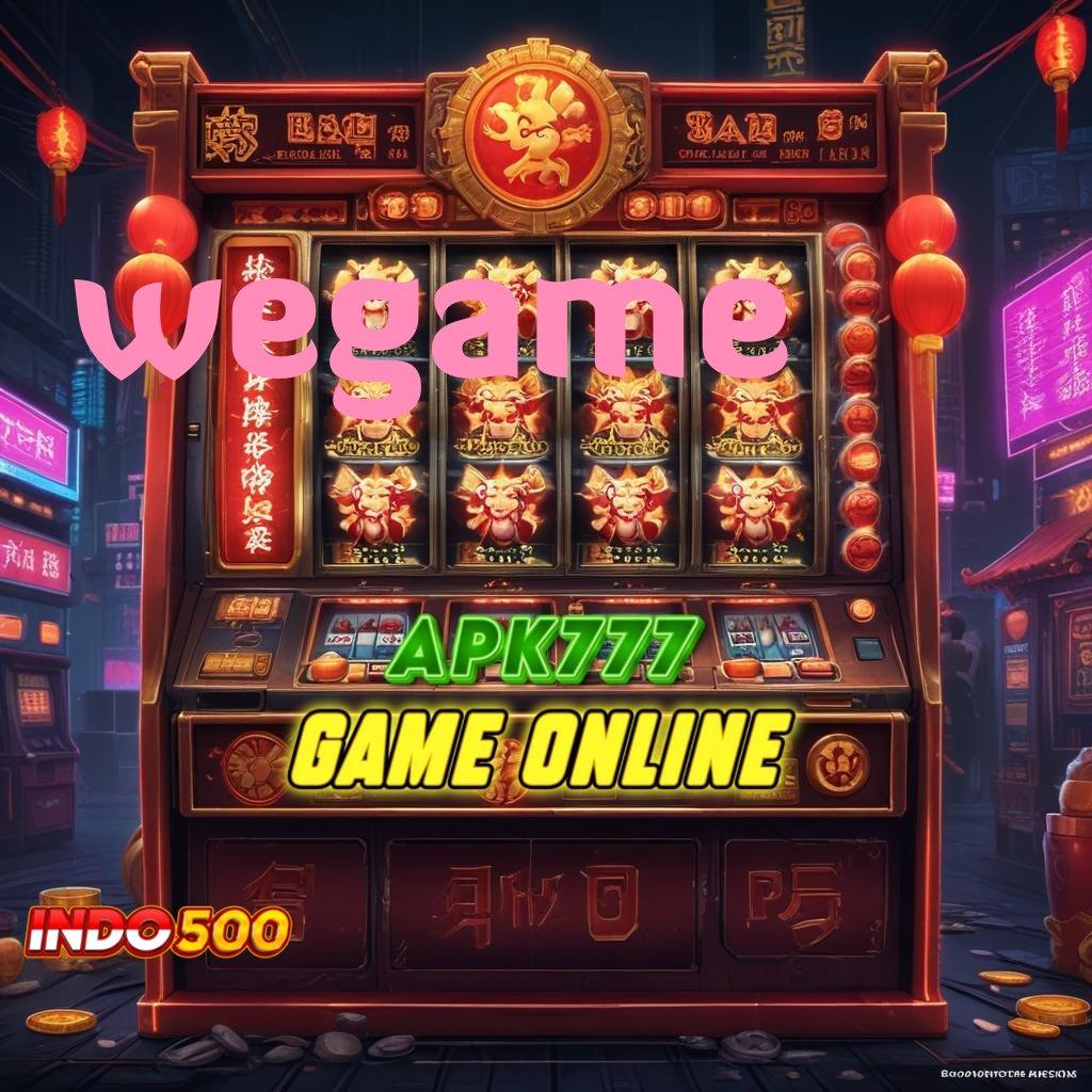 WEGAME , slot 9.5 APK (login) unduh android gratis versi terbaru 2025