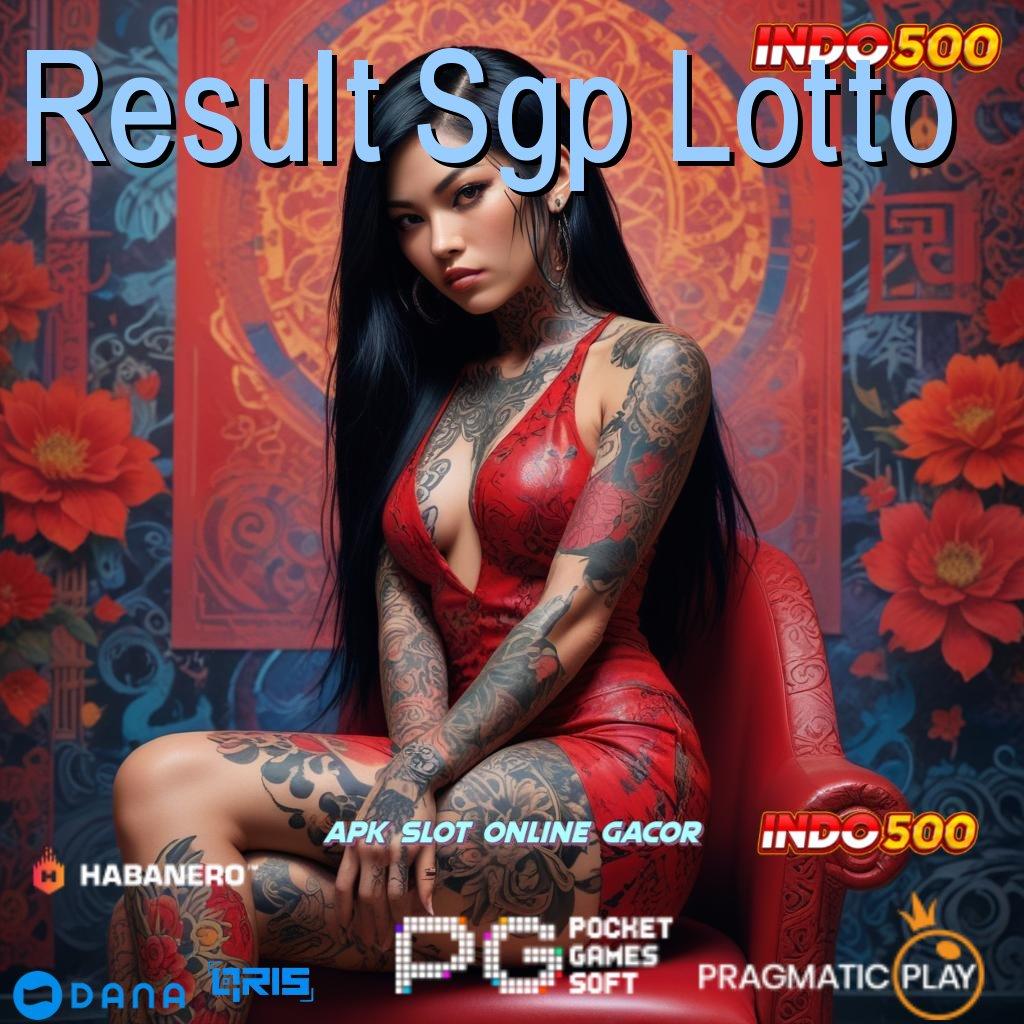 Result Sgp Lotto