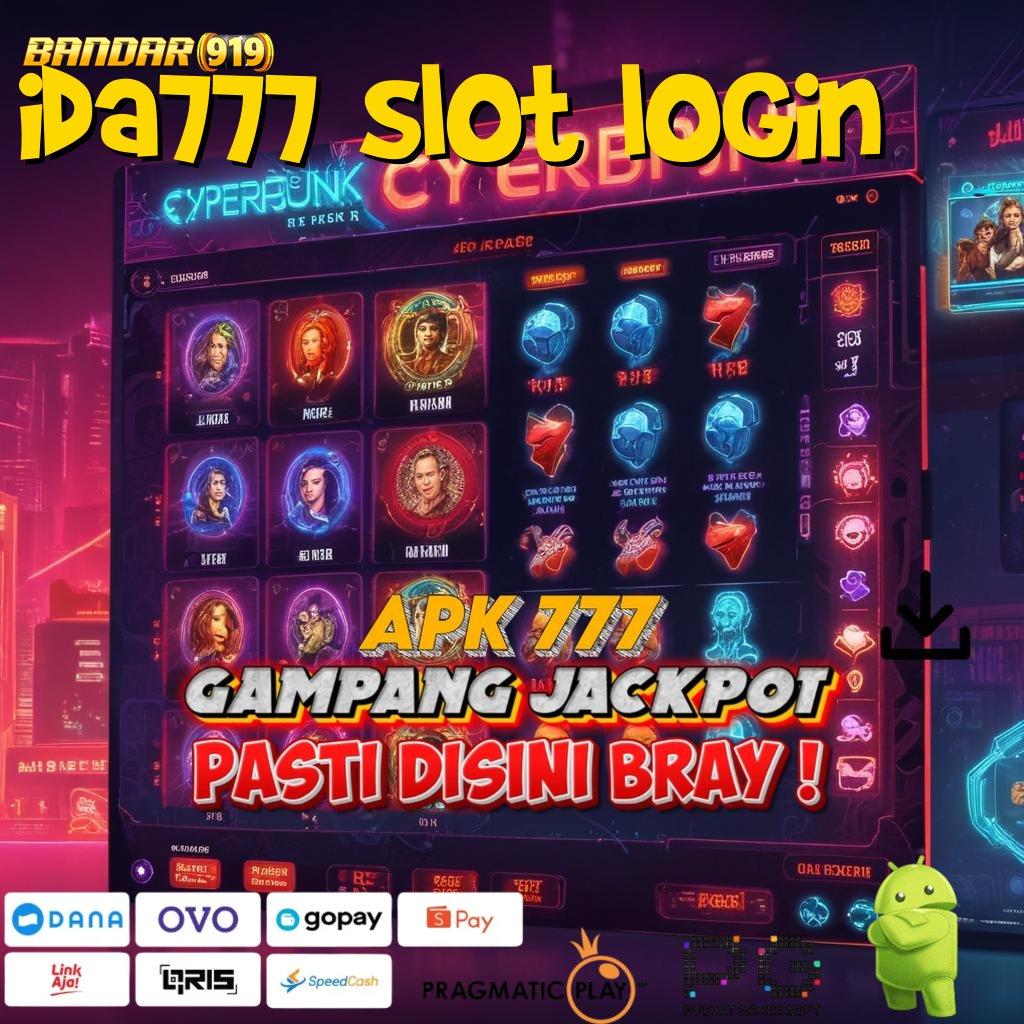 IDA777 SLOT LOGIN , Unduh (Versi New) Terbaik (Login) Stabil