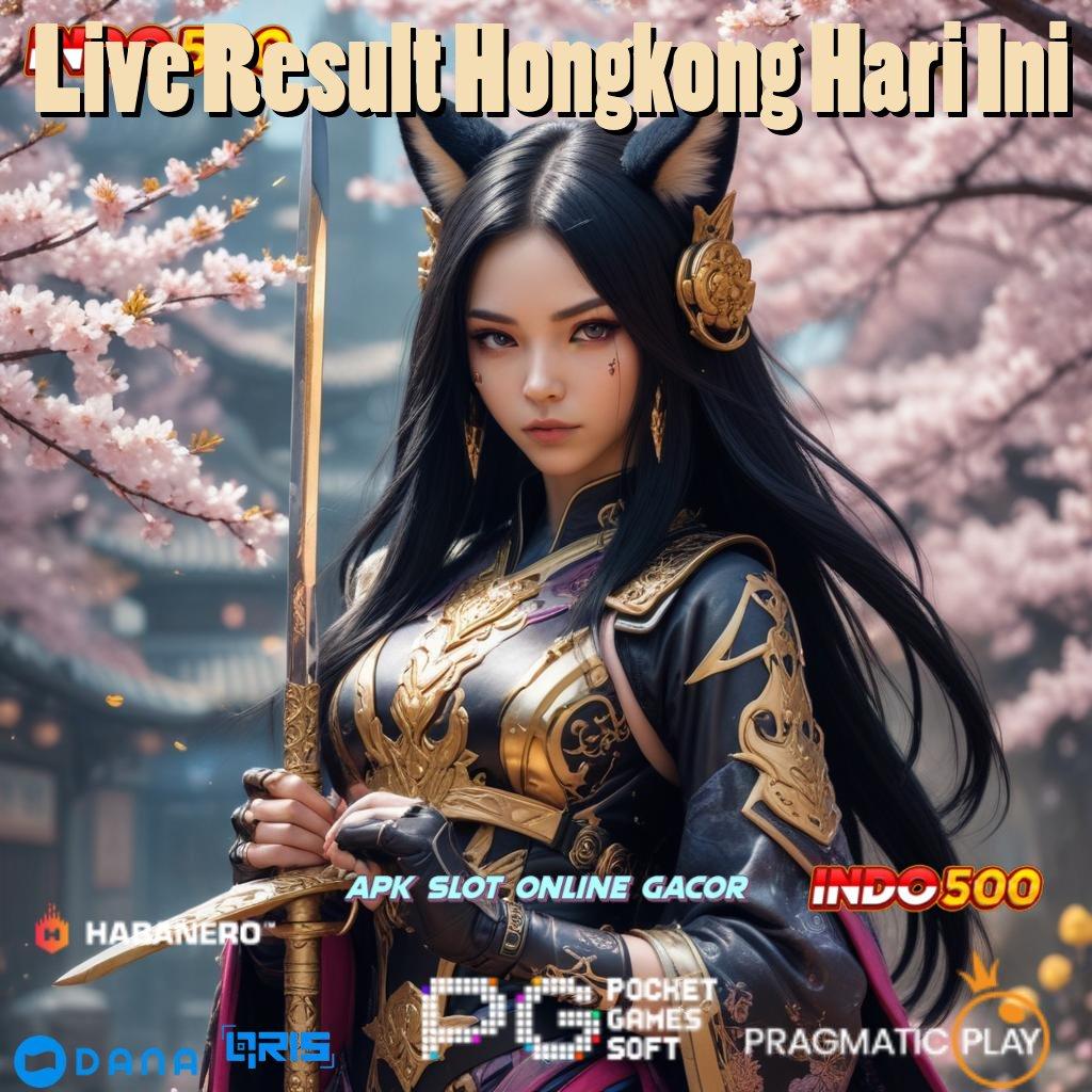 Live Result Hongkong Hari Ini