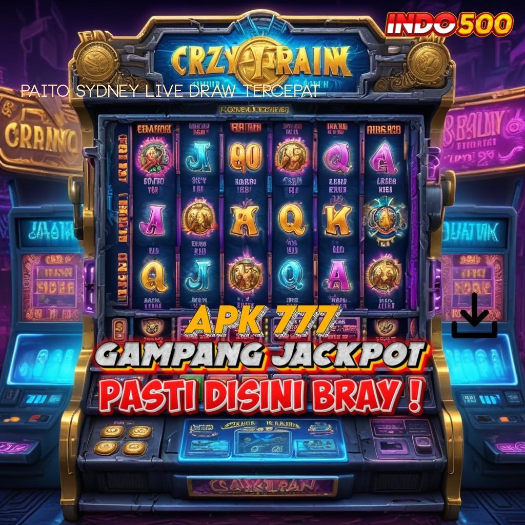 PAITO SYDNEY LIVE DRAW TERCEPAT Jelajahilah Spin Baru dan Raih Maxwin Hari Ini