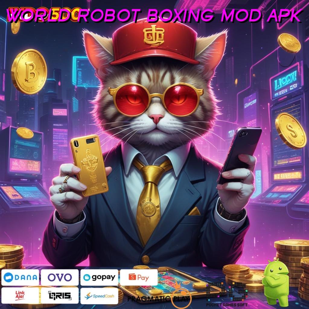 WORLD ROBOT BOXING MOD APK Versi Baru Maxwin Beruntun