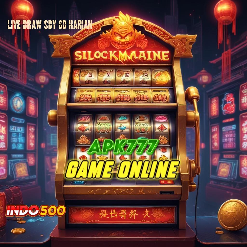 LIVE DRAW SDY 6D HARIAN | metode jackpot modal receh gampang menang