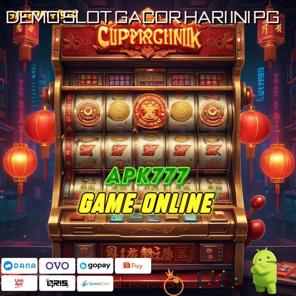 Demo Slot Gacor Hari Ini Pg