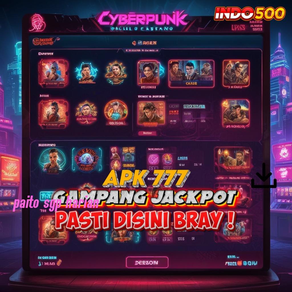 PAITO SGP HARIAN versi terkini versi digital game