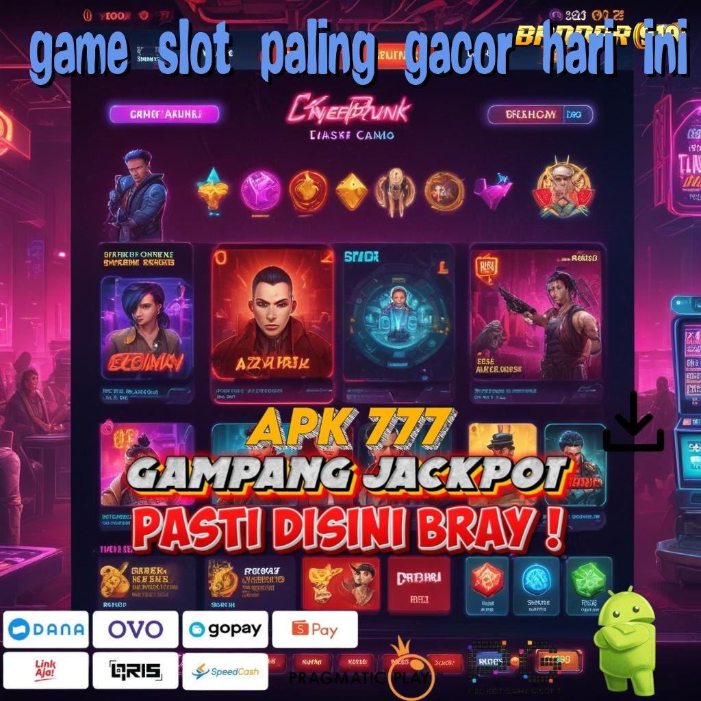 GAME SLOT PALING GACOR HARI INI @ rtp terbang tinggi indonesia