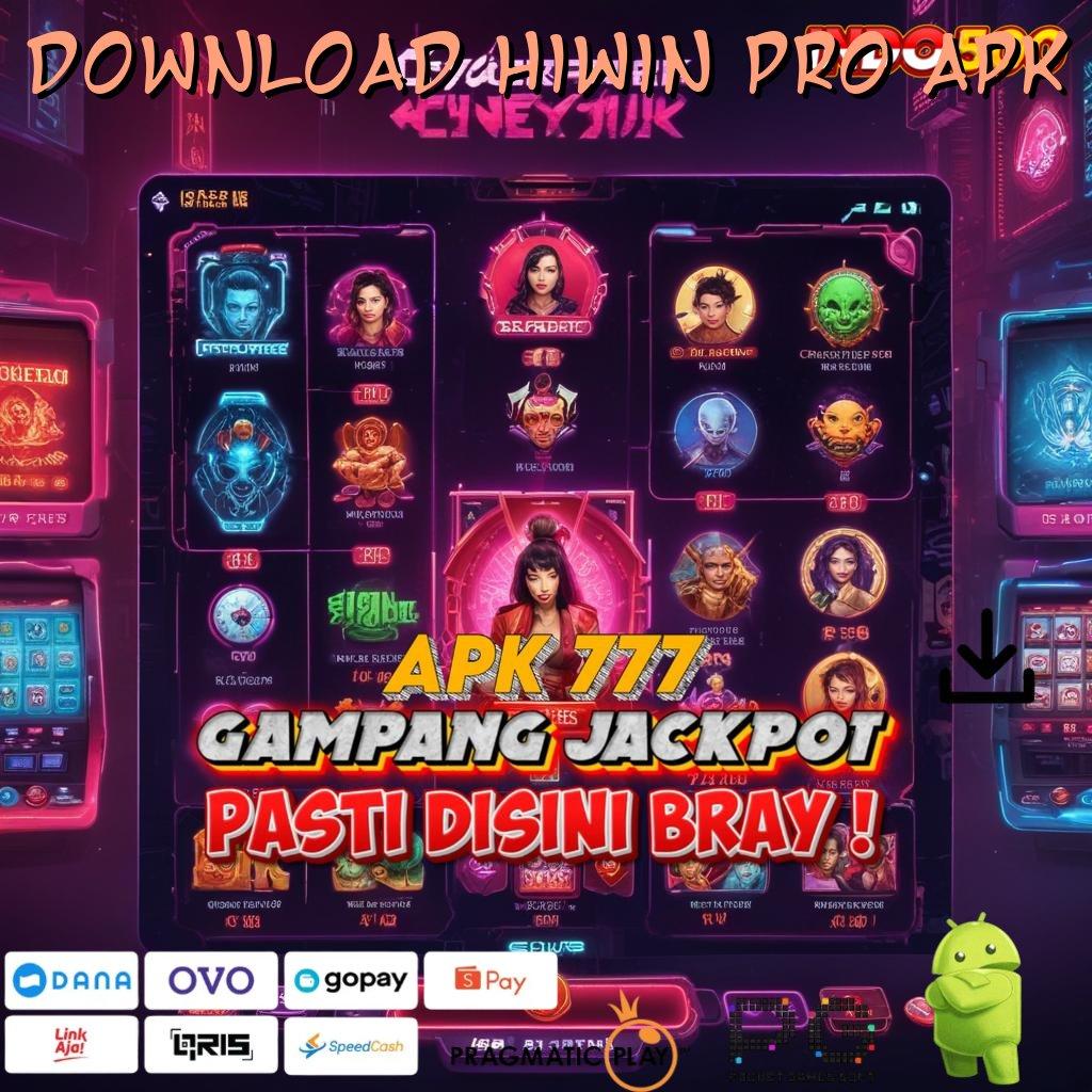 DOWNLOAD HIWIN PRO APK Temukanlah Situs Slot Pragmatic Server Lokal