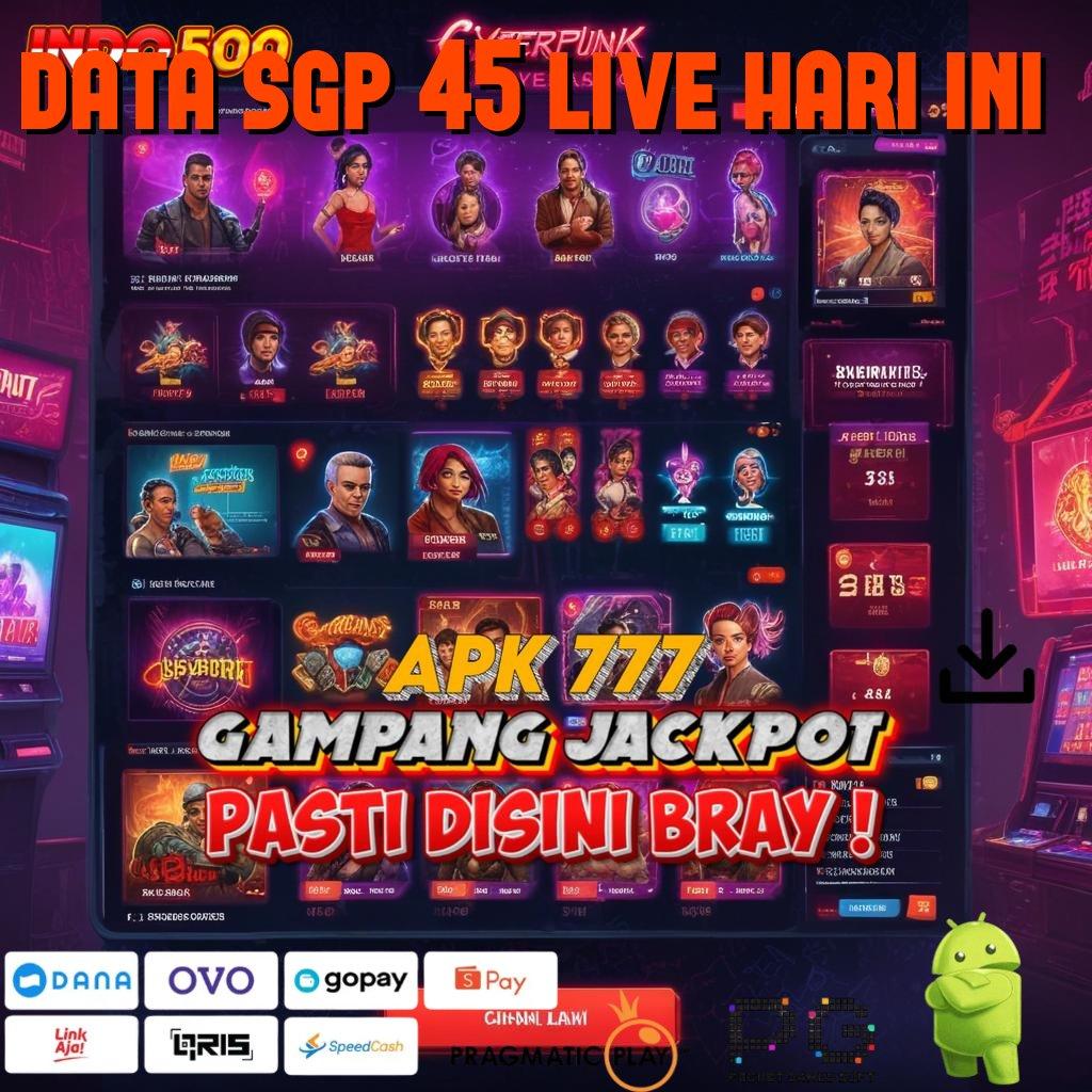 DATA SGP 45 LIVE HARI INI sumber berkelanjutan dengan event spesial juara