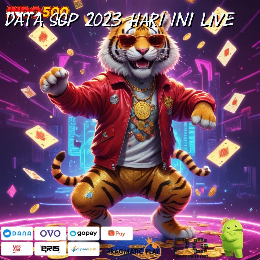 DATA SGP 2023 HARI INI LIVE pembawa cuan