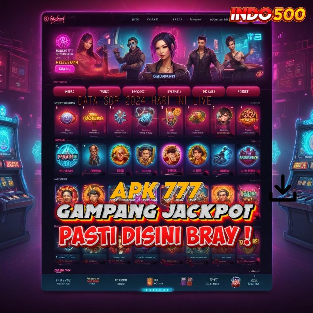 DATA SGP 2024 HARI INI LIVE 🚀 siasat cerdas terpampang jelas