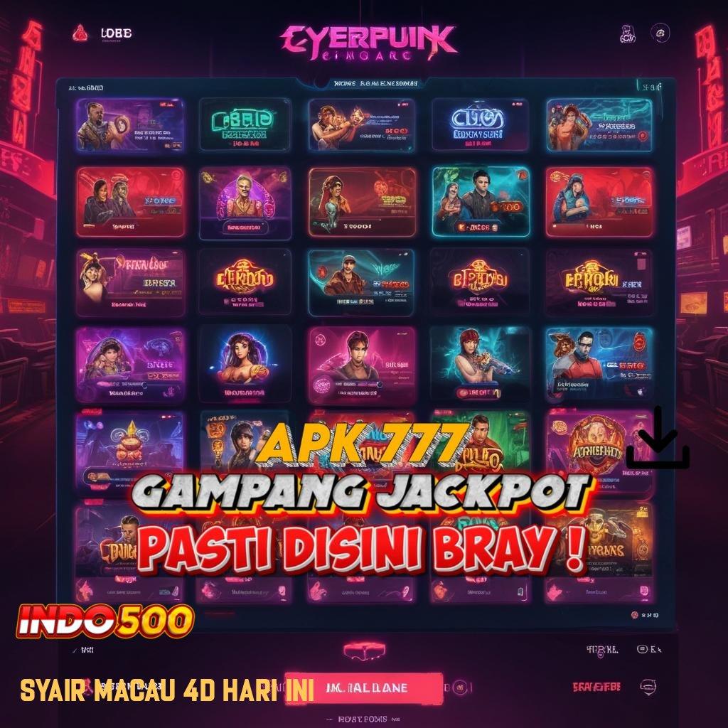 SYAIR MACAU 4D HARI INI ✷ Slot Advance Dengan Web 3 Versi IOS Terbaru