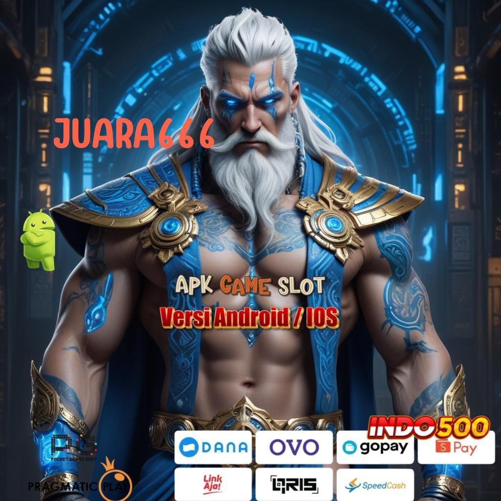 JUARA666 Pembaruan Paling Fresh APK Slot Gacor 2025, Slotnya Gokil!