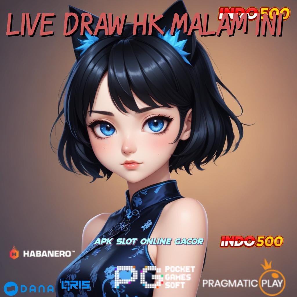 Live Draw Hk Malam Ini