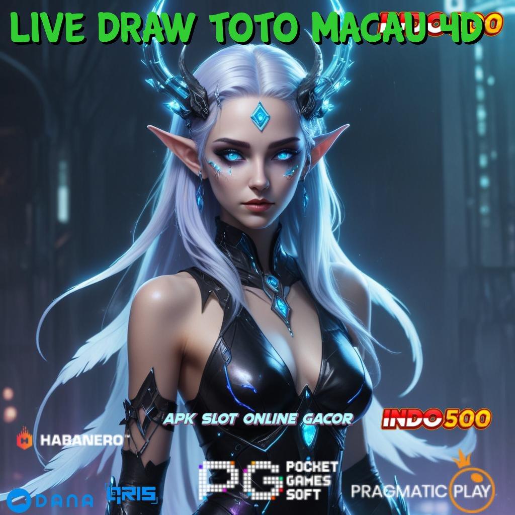 LIVE DRAW TOTO MACAU 4D ➳ RTP Tertinggi Android dan iOS Aplikasi