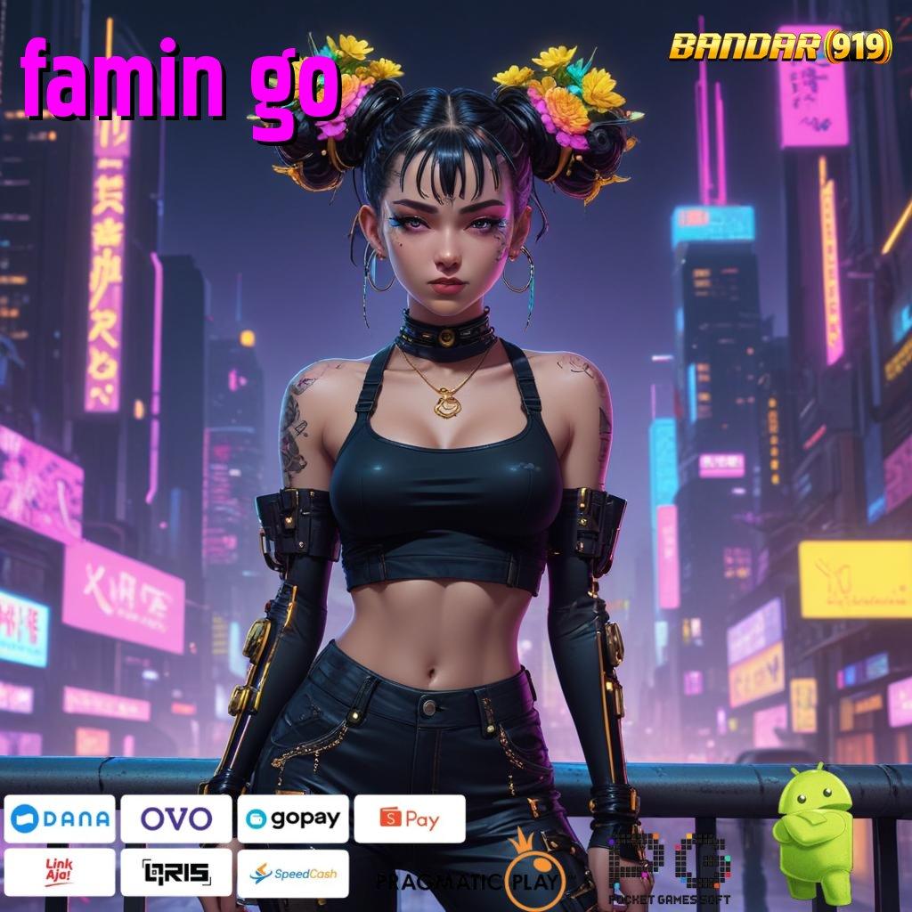 FAMIN GO > mesin arena zona penopang sistem kerja