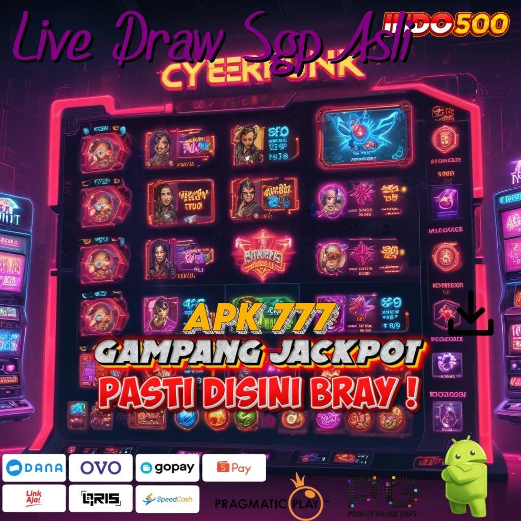 Live Draw Sgp Asli