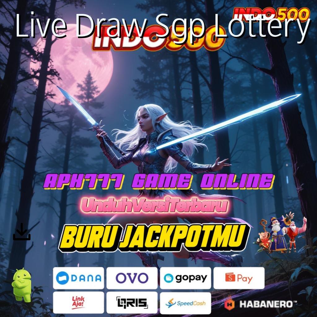 Live Draw Sgp Lottery